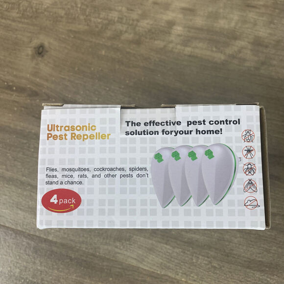 Ultrasonic Pest Repeller 4 Pack Pest Repellent Plug in Indoor Pest Control - Picture 3 of 7